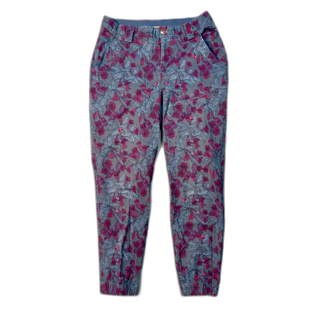 Duluth Trading Co. Rootstock Floral Gardening Jogger Womens 8